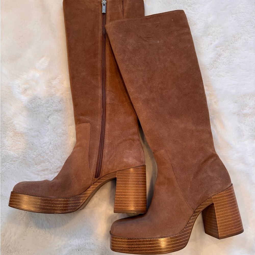 Gianni Bini Tall Leather Boots